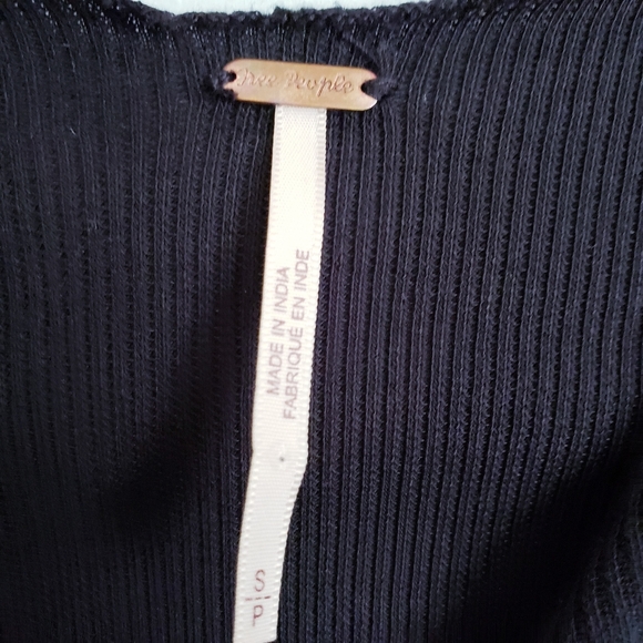 Free People Daniella Top in Black - Picture 5 of 5